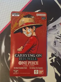 One Piece single Blister pack : Carrying On His Will OP-13 Factory Sealed - Image 1