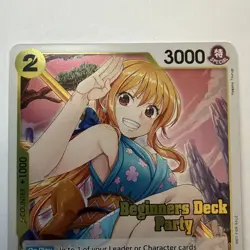 O-Nami OP06-101 Beginners Deck Party Winner Prize Promo Foil One Piece Card Engl - Image 2