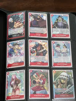 One Piece TCG OP14 OP15 & EB04 Complete Base Sets SEC Don! w/ Vaultx Binder - Image 2