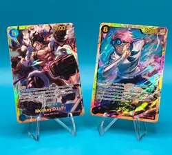 One Piece OP-11 A Fist of Divine Speed Complete Set English 120 Cards SEC Don!! - Image 2