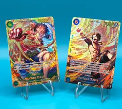 One Piece Carrying on His Will OP13 Complete Set 121 Cards English SEC Don!! - Image 2