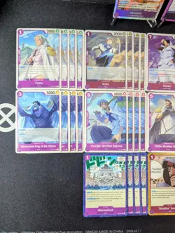 One Piece | Purple Sengoku Navy Deck Core (54 Cards) (OP16) - Image 3