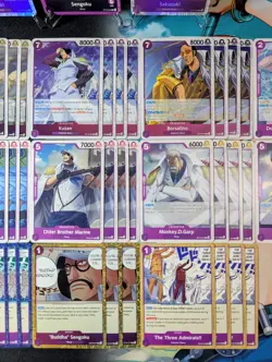 One Piece | Purple Sengoku Navy Deck Core (54 Cards) (OP16) - Image 4
