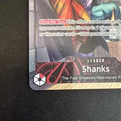 One Piece Shanks (2025 PSA Magazine Promo) OP09-001 Promo Card Foil NM - Image 5