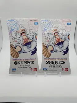 Lot Of 2 - One Piece ENGLISH OP-05 Awakening of the New Era Sleeved Booster Pack - Image 1