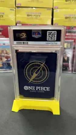 2026 ONE PIECE PROMOS TIN PACK SET VOL.2 #075 MONKEY D. LUFFY PSA 10 - Image 2
