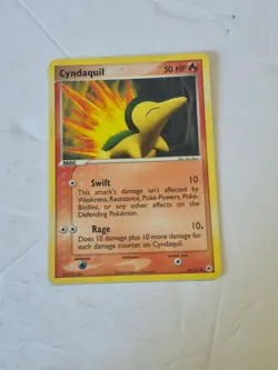 Cyndaquil 59/101 Common Hidden Legends Pokemon Lightly Played - Image 1