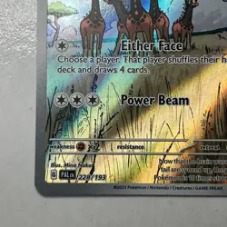 Pokemon TCG PALDEA EVOLVED Farigiraf Illustration Rare Art Holofoil 228/193 NM- - Image 5
