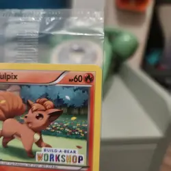 Build a Bear Pokemon Card Vulpix Promo Trading TCG SEALED NEW - Image 4