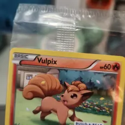 Build a Bear Pokemon Card Vulpix Promo Trading TCG SEALED NEW - Image 5