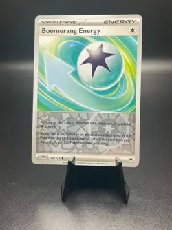 Boomerang Energy [Reverse Holo] 166/167 Reverse Holo Pokemon Twilight Masquerade - Image 1