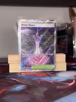 2026 Pokemon Mega Evolution Chaos Rising Prism Tower Ultra Rare #111/086 - Image 1