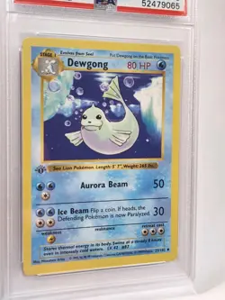 1999 Pokemon Dewgong 1st Edition PSA 9 #25 - Image 2