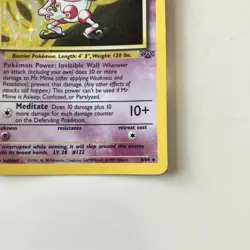 Mr. Mime 6/64 Jungle Unlimited Holo Rare Pokemon Card MP - Image 4