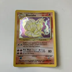 Ninetales 12/102 * Pokemon Card Holo 1999 - Image 1