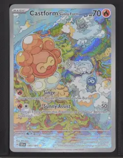 Castform Sunny Form 195/191 Pokemon TCG - Image 1