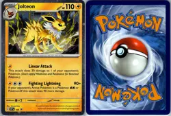 Jolteon (Cosmos Holo) 169 Scarlet & Violet Promo Pokemon TCG Holo R NM - Image 3