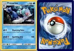 Primarina (Cracked Ice Holo) 41/149 Deck Exclusives Pokemon TCG Holo LP - Image 3