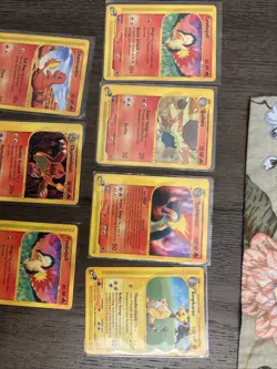 LOT OF POKEMON 2002 E-reader Base Total Of 13 Venusaur, Ampharos Etc - Image 2