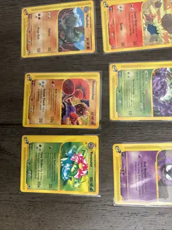 LOT OF POKEMON 2002 E-reader Base Total Of 13 Venusaur, Ampharos Etc - Image 5