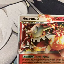 Heatran LV.X 97/100 -Stormfront Rare Holo Level-Up - Pokemon TCG 2008 - MP - Image 4