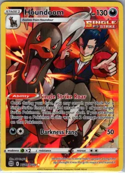 Houndoom TG10/TG30 SWSH09: Brilliant Stars Trainer Gallery - Pokemon Card - NM - Image 1