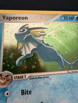 Pokemon POP Series 3 Vaporeon Holo 6/17 (4 available) - Image 5