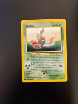Yanma 17/75 Neo Discovery (2001) Vintage Pokemon TCG Card Holo Rare - LP - Image 1