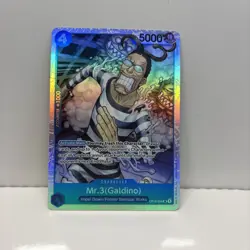 Mr.3 (Galdino) OP16-056 SR - The Time of Battle One Piece Card NM - Image 1