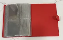 Vintage Red Pokemon TCG Card Binder Pikachu 30 Pages - Image 5