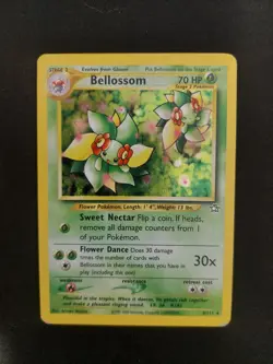 Bellossom - 3/111 - Pokemon Neo Genesis Unlimited Holo Rare Card WOTC - Image 1
