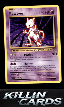 Mewtwo 51/108 Pokemon Rare XY - Evolutions Card NM - Image 1