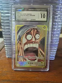 CGC GEM MINT 10 Enel OP05-098 ONE PIECE Card Limited Card Collection vol.1 - Image 1
