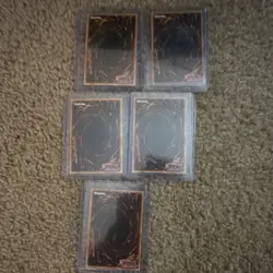 Konami Yu-Gi-Oh! TCG LOB Blue-Eyes White Dragon 5-Card Lot - Image 2