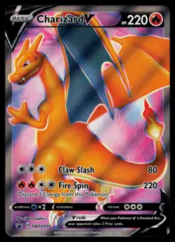 SWSH: Sword & Shield Promo Cards #SWSH050 Charizard V - Image 1