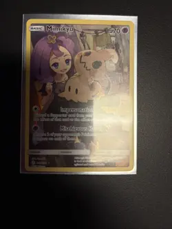 Pokemon Mimikyu TCG Cosmic Eclipse Holo Card 245/236 Secret Rare NM - Image 1