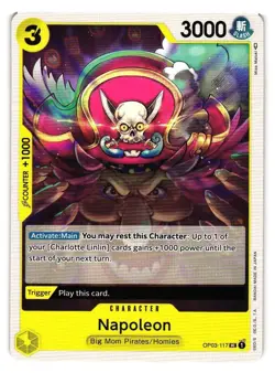 Napoleon OP03-117 UC English ONE PIECE Pillars of Strength Card Game TCG CCG - Image 1