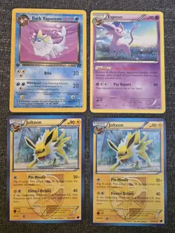Pokemon TCG Lot Vintage/Mid Era 18 Cards Eeveelutions & More TONS OF VALUE - Image 2