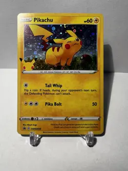 Pikachu Holo SWSH039 - Pokemon 25th Anniversary General Mills Promo - NM - Image 1