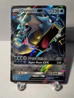 Gyrados GX Holo Rare SM212 Black Star Promo - Pokemon - Hidden Fates NM - Image 1