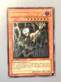 yugioh Lightning Punisher CDIP-EN026 Ultimate 1st Edition near mint - Image 2