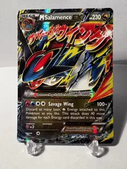 M Salamence EX Black Star Promo XY171 - Pokemon - Mega MP - Image 1