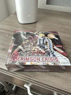 YuGiOh 5D's Crimson Crisis Booster Pack Box - Unlimited - Factory Sealed - Image 2