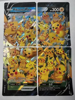 Pikachu V-Union [Set of 4] - Pokemon - SWSH: Sword & Shield Promo Cards - Image 1