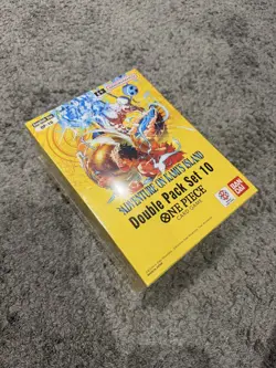 One Piece Card Game - Double Pack Set Vol.10 [DP-10] x 8 - Sealed Case - English - Image 1