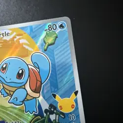 Pokemon TCG Squirtle First Partner Illustration Card 039 Black Star Promo - Image 5