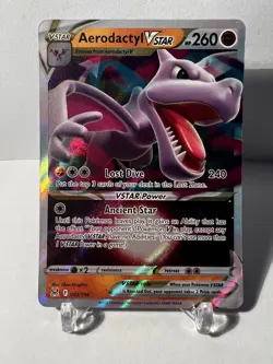 Aerodactyl VSTAR Holo 093/196 - Pokemon - Lost Origin NM - Image 1