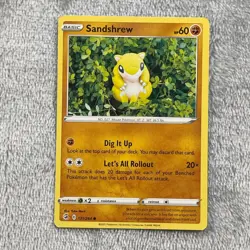 Sandshrew 131/264 - Fusion Strike - Common - Pokemon Card TCG - LP - Image 1