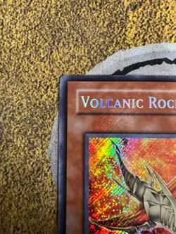Yugioh Volcanic Rocket FOTB-EN000 Secret Rare 1st Edition FOIL BLEED NM - Image 2