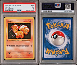 VULPIX 1999 Pokemon Game Base Set Shadowless 1st Edition #68 PSA 5 - Image 3